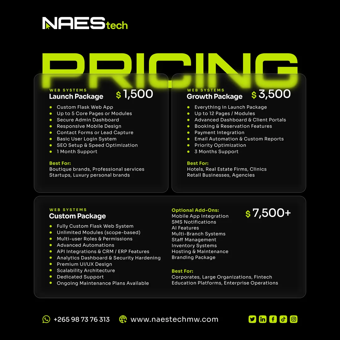 Naes Tech: Ad