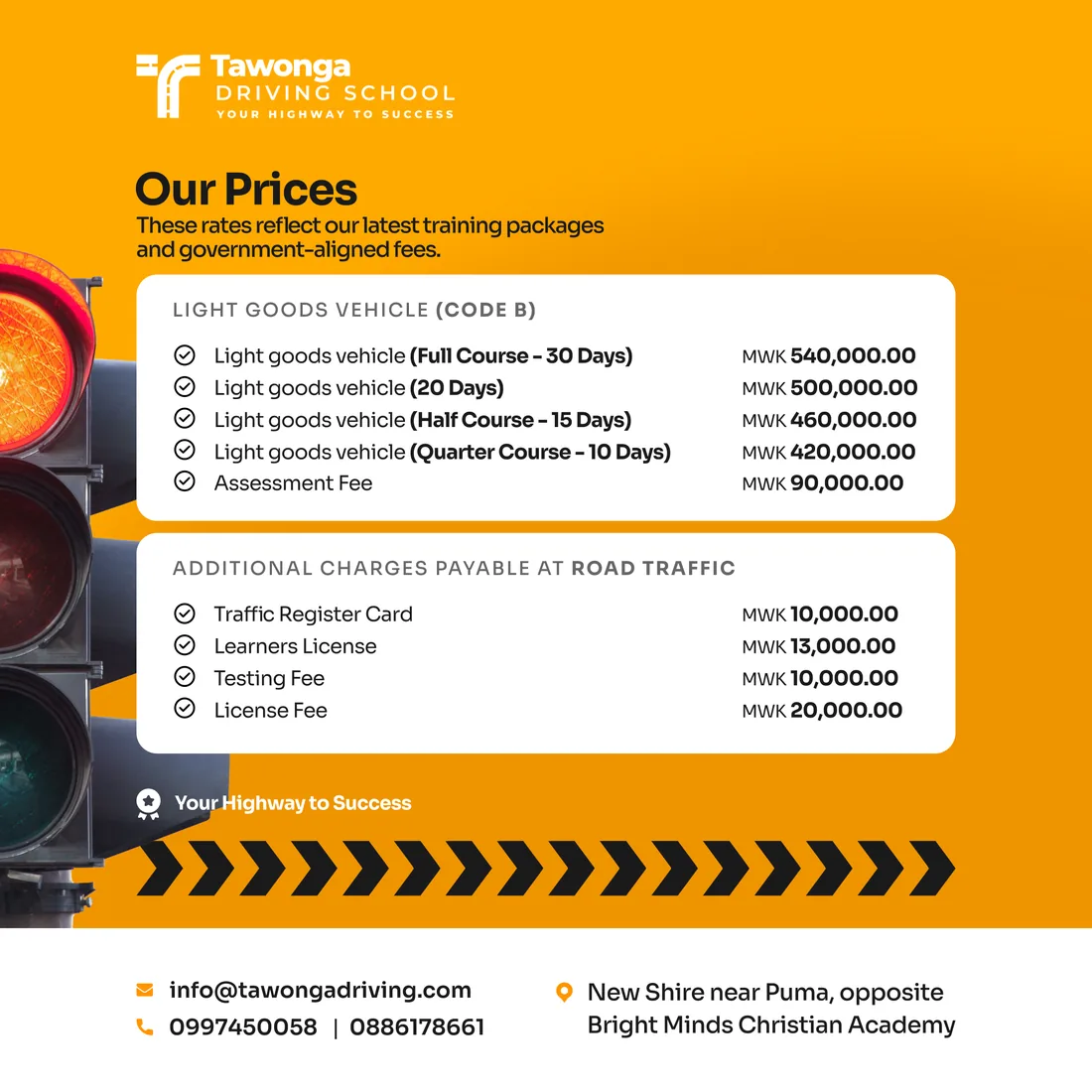Tawonga: Ad